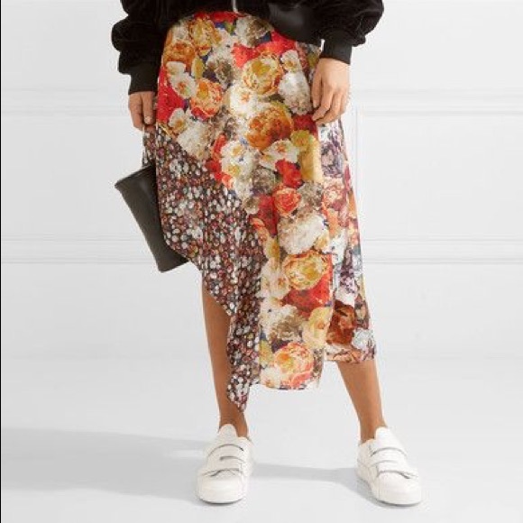 Acne Studios Dresses & Skirts - Acne Studios Pamsan asymmetrical floral skirt